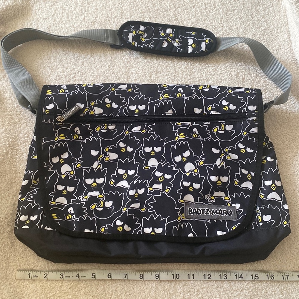 Sanrio Badtz Maru Messenger/ Lap Top Bag